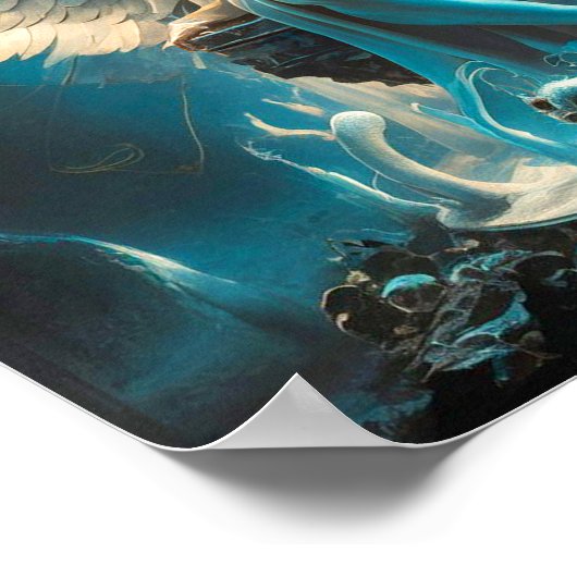 ルシファーは彼の光と特徴を表している ポスター (角)