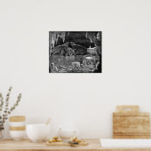 ルシファーキングオブヘルクバイグスターブドレーアートプリント ポスター (キッチン)