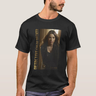 ルシファー探偵クロエデッカー金ゴールドシリーズ Tシャツ