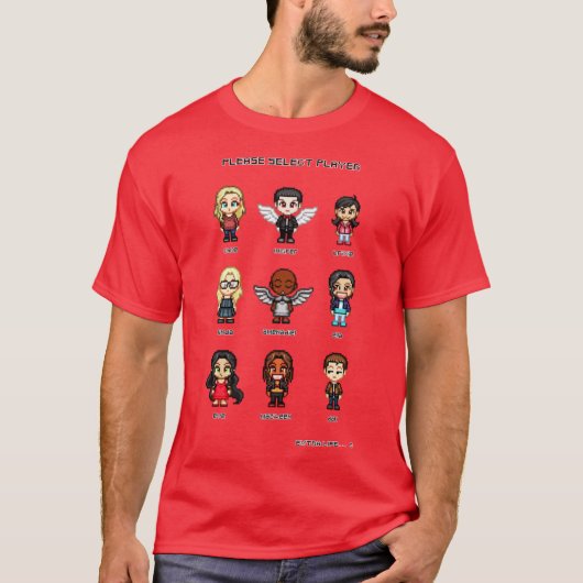 ルシファー柄 おもしろTシャツ Tシャツ (正面)