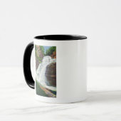 ルシファー滝ビューinロバートH.トレマン州 マグカップ (正面左)