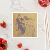 ルシファー踊りと女性 スタンダードカクテルナプキン (インサイチュ)