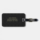 ルシファー錬金術Sigilゴシック美術 ラゲッジタグ (裏面横)