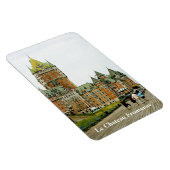 ルシャトーフロンテナックケベックシティカナダ マグネット (右側)