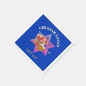 ルシャナトバ | ユダヤ新年紙 スタンダードカクテルナプキン (角)