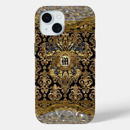 ルシャンテサバロケモノグラム Case-Mate iPhoneケース (裏面)