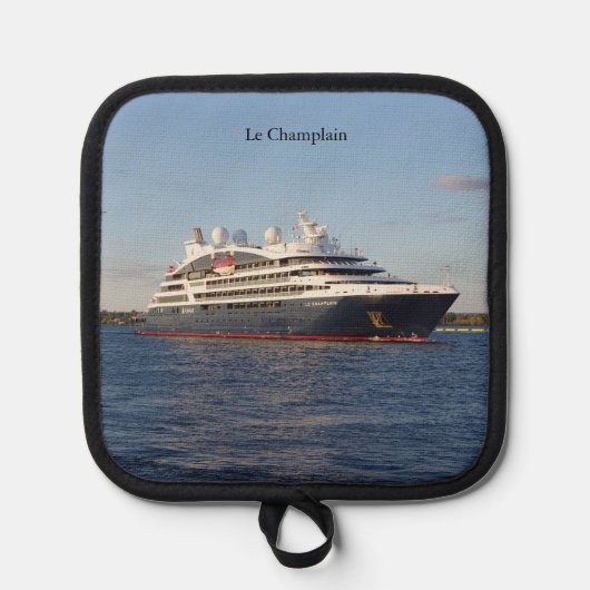 ルシャンプレーンポットホルダー 鍋敷き (正面)