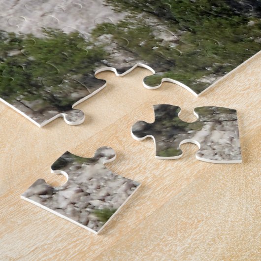 ルシュモア国立山記念館の景色の写真 ジグソーパズル (側面)