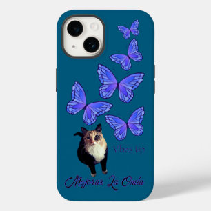 ルシルと蝶々 ネコ Case-Mate iPhone カバー