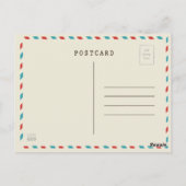 ルシールマリーナ建物イラストレーションカタールポストカー ポストカード (裏面)