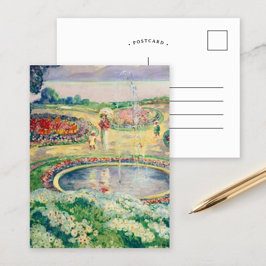 ルジャルダンフルーリ | アンリレバスク ポストカード