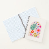 ルジャルダン04レトロ花モダンフローラ ノートブック (内部)