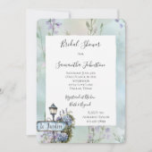 ルジャルダン(ザガーデン)かわいらしフローラブライダルシャワー 招待状 (正面)