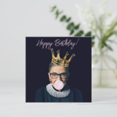 ルスギンズバーグクラウンピンクガムハッピーバースデー! カード (スタンド正面)