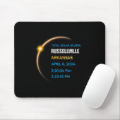 ルスセルビルアーカンソー太陽のトタルEclipse 2024 マウスパッド (マウス)