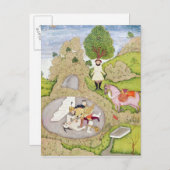 ルスタムが白鬼を殺す ポストカード (正面/裏面)