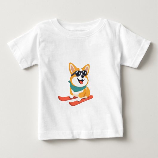 ルスティガーコルギオンスキー ベビーTシャツ (正面)
