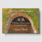 ルスティックアーチウェイ オレンジ 40周年パーティー ゲストブック (正面)