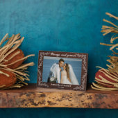 ルスティックウッド オールウェイズ アンド フォーエバー ウェディング フォト フォトプラーク (側面)