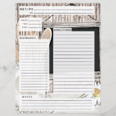 ルスティックカントリーバーラップレシピインサート (裏面)