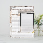 ルスティックカントリーバーラップレシピインサート (スタンド正面)