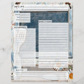 ルスティックカントリーバーラップレシピインサート (裏面)