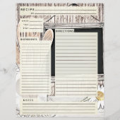 ルスティックカントリーバーラップレシピインサート (裏面)