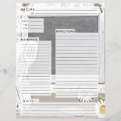 ルスティックカントリーバーラップレシピインサート (裏面)