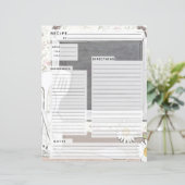 ルスティックカントリーバーラップレシピインサート (スタンド正面)