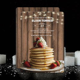 ルスティックパンケーキベイビー＆ブランチベイビーシャワー 招待状