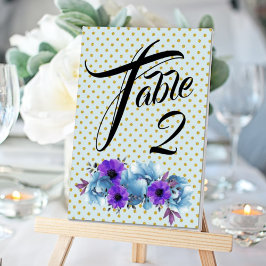 ルスティック コテージ ローズ ウェディング スイート シャワー パーティー テーブルナンバー