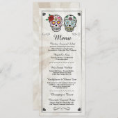 ルスティック スイートスケル メニュー ウェディング レセプション (正面/裏面)