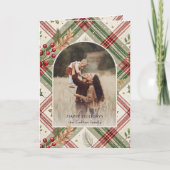 ルスティック レッド グリーン プライド/ホリー アーチ 1 枚の写真 シーズンカード (正面)
