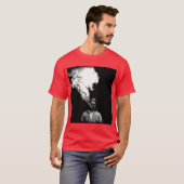 ルスティン・コール刑事が煙草を吸う Tシャツ (正面フル)