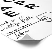 ルスティージトワートテンビルダーバートワートワットゲステWC ポスター (角)