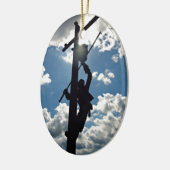 ルスティ・ザ・リネマンオーナメント セラミックオーナメント (左)