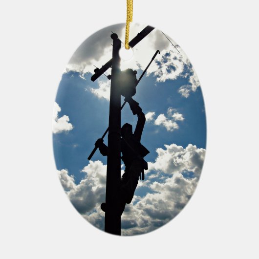 ルスティ・ザ・リネマンオーナメント セラミックオーナメント (正面)