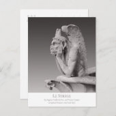 ルストリジュノートルダムデパリ彫刻CC1178 ポストカード (正面/裏面)