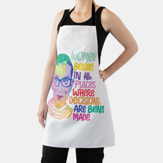 ルスバダーギンズバーグの女性は全ての場所に属している エプロン (インサイチュ)