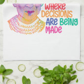 ルスバダーギンズバーグの女性は全ての場所に属している キッチンタオル (折り畳み)