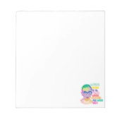 ルスバダーギンズバーグの女性は全ての場所に属している ノートパッド (正面)