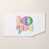 ルスバダーギンズバーグの女性は全ての場所に属している バスタオルセット (ハンドタオル)