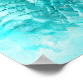 ルスバダーギンズバーグアイリングウォーターカラーポートレートT ポスター (角)