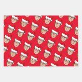 ルスバダーギンズバーグクリスマス ラッピングペーパーシート (正面3)