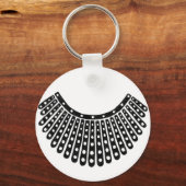 ルスバダーギンズバーグノスタッドラングカラー キーホルダー (正面)