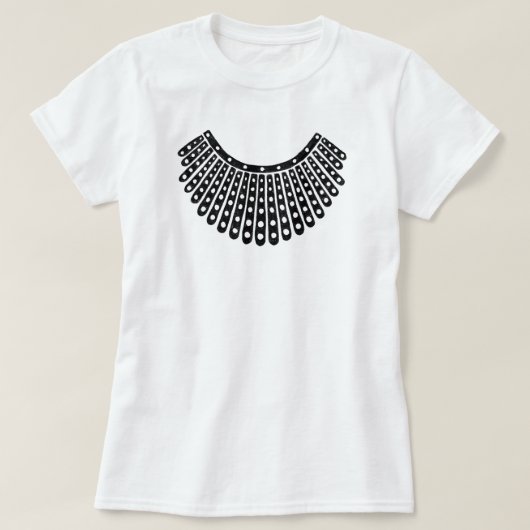 ルスバダーギンズバーグノスタッドラングカラー Tシャツ (デザイン正面)