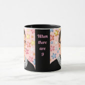 ルスバダーギンズバーグフローラがある時9カップ マグカップ (中央)