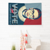 ルスバダーギンズバーグプロチョイス投票2024ポスター 横断幕 (インサイチュ)