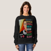 ルスバダーギンズバーグマイ体マイチョイスプロチョイスP スウェットシャツ (正面フル)