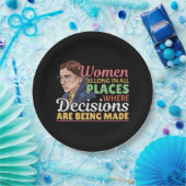 ルスバダーギンズバーグ婦人弁護士判事 ペーパープレート (パーティー)